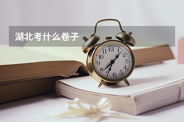 湖北考什么卷子