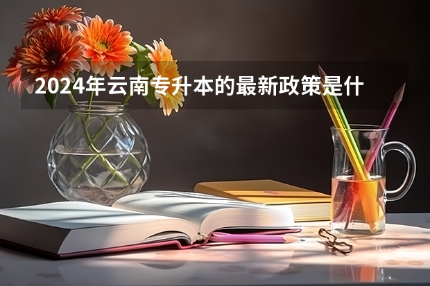 2024年云南专升本的最新政策是什么呢？