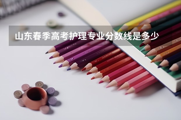 山东春季高考护理专业分数线是多少