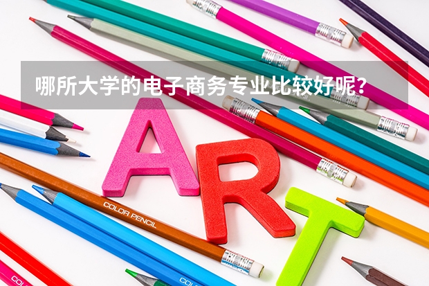 哪所大学的电子商务专业比较好呢？