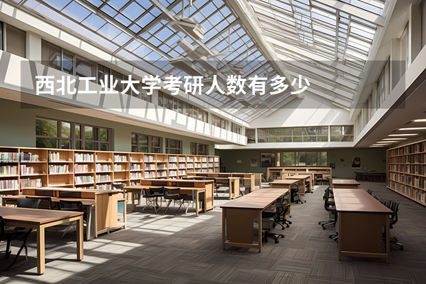 西北工业大学考研人数有多少