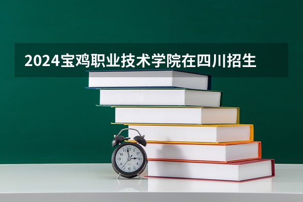 2024宝鸡职业技术学院在四川招生计划