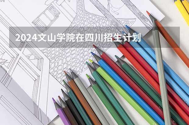 2024文山学院在四川招生计划