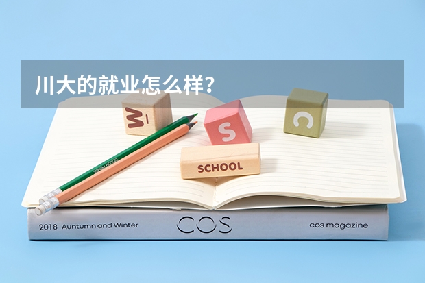川大的就业怎么样？