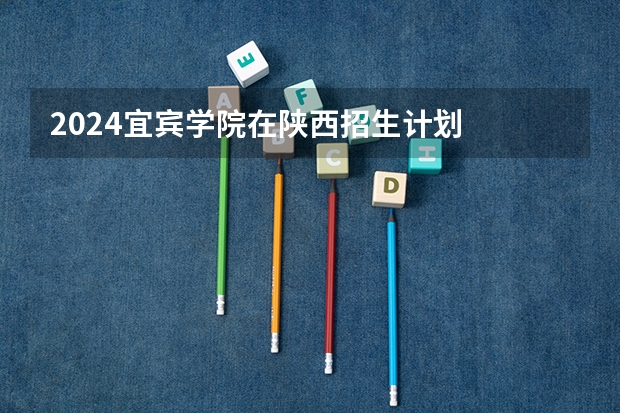 2024宜宾学院在陕西招生计划