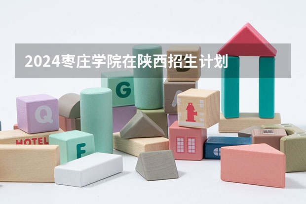 2024枣庄学院在陕西招生计划