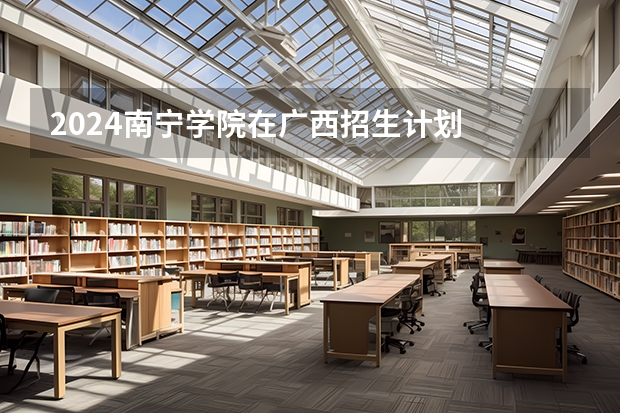 2024南宁学院在广西招生计划