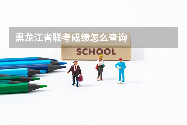 黑龙江省联考成绩怎么查询