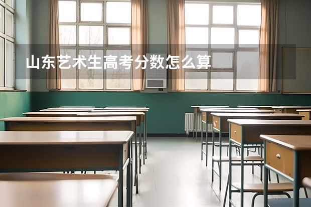 山东艺术生高考分数怎么算