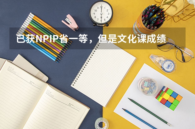 已获NPIP省一等,但是文化课成绩较差,如何保送?