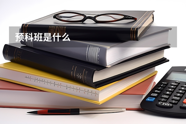 预科班是什么